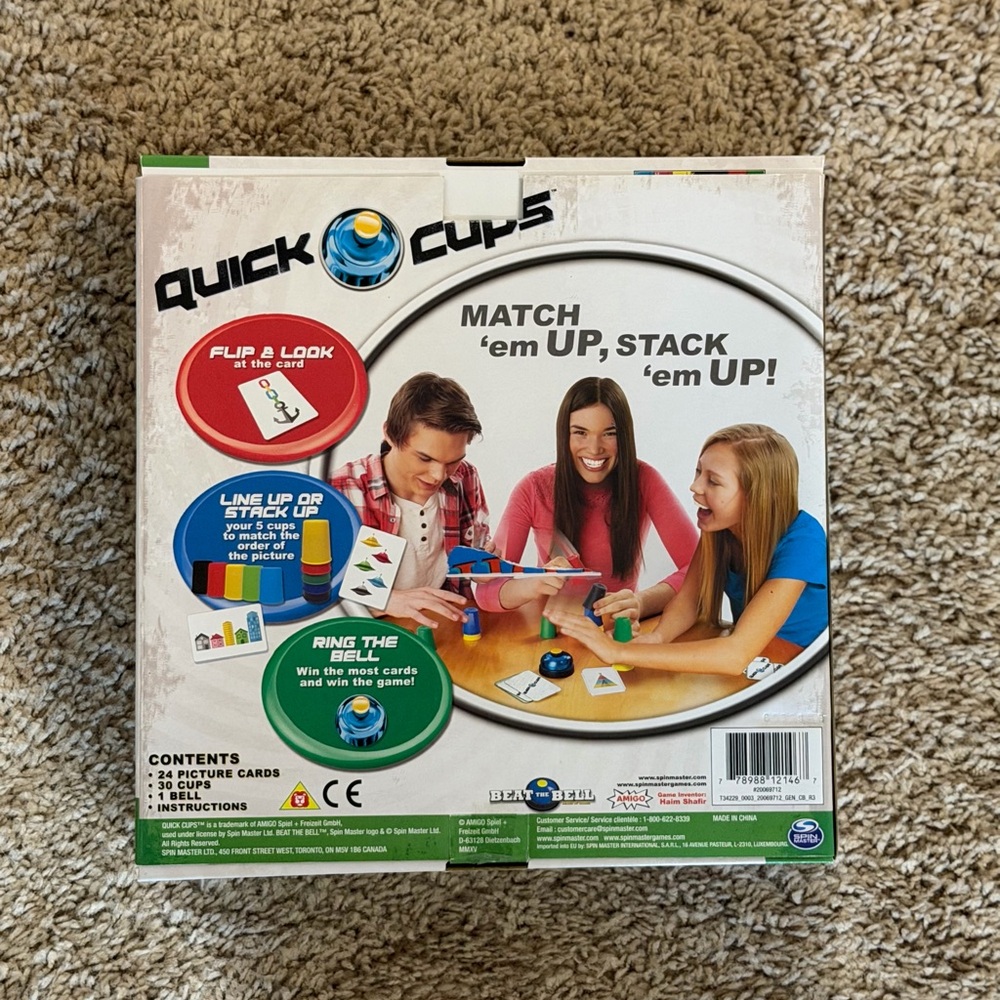 Quick Cups Game Set - Picture 2 of 3